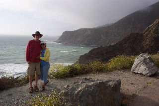A and J on Coast