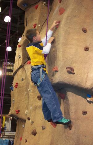Climbing the Rock